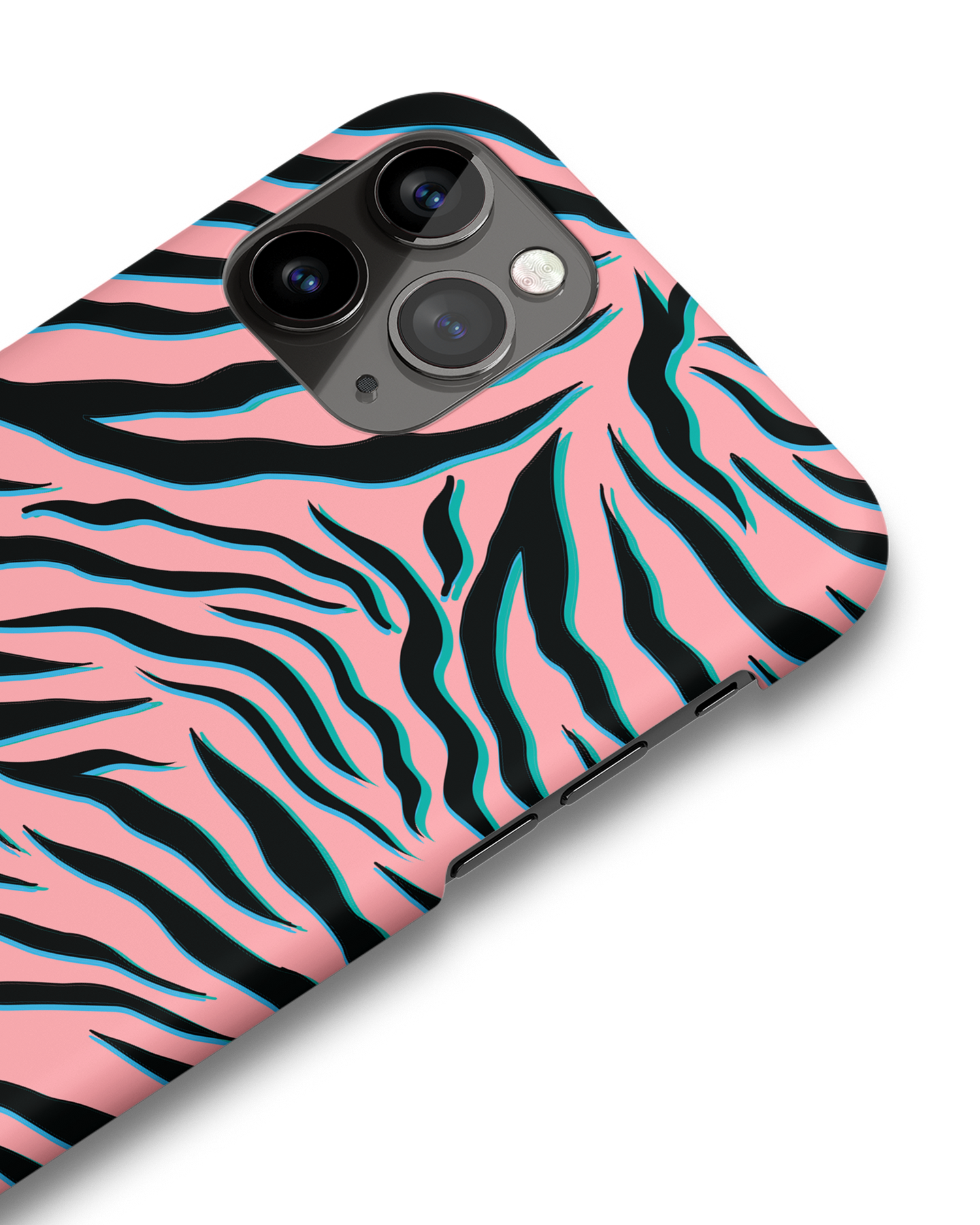 Pink Zebra Hardcase Handyhülle Apple iPhone 11 Pro: Detailansicht