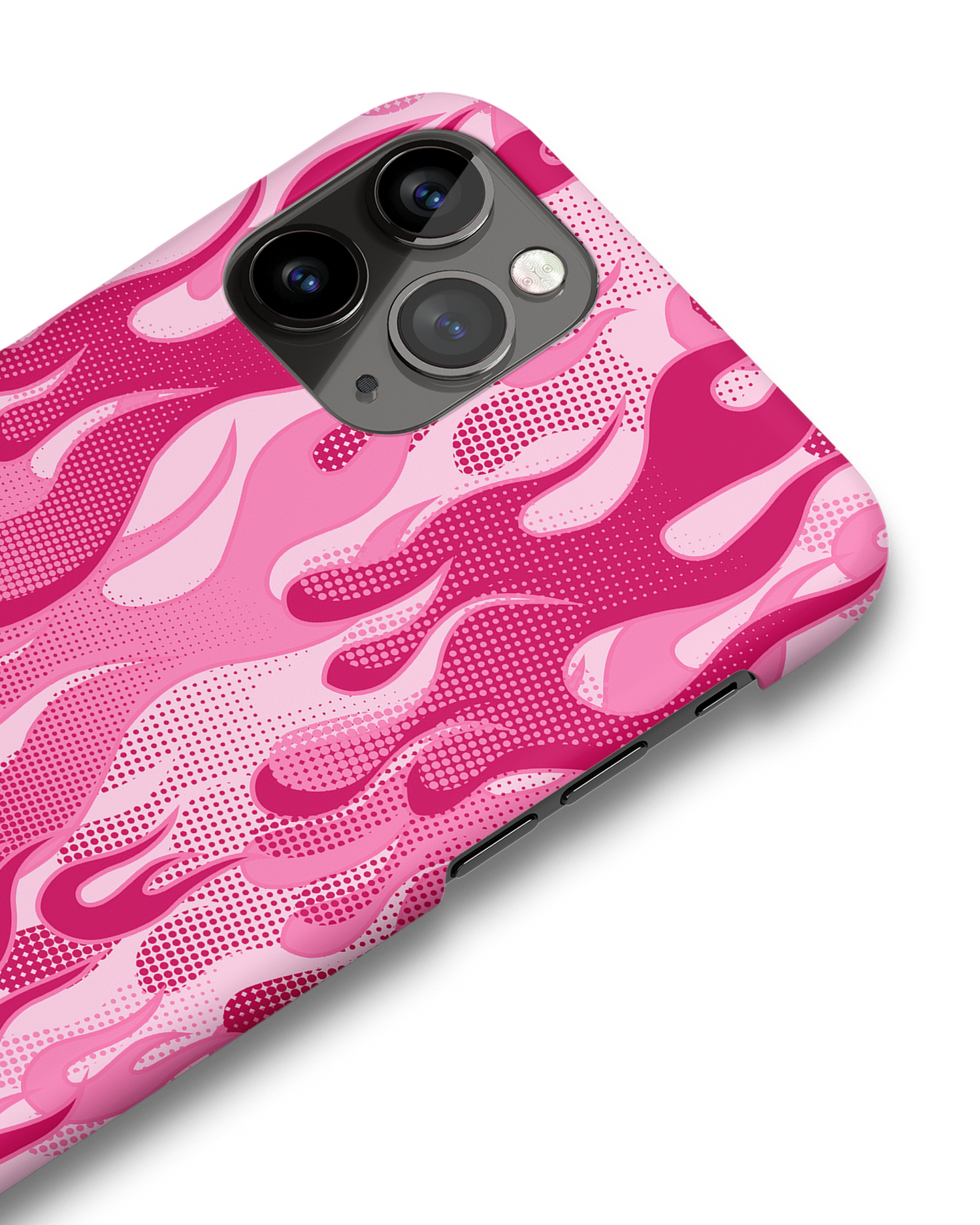 Pink Flames Hardcase Handyhülle Apple iPhone 11 Pro: Detailansicht