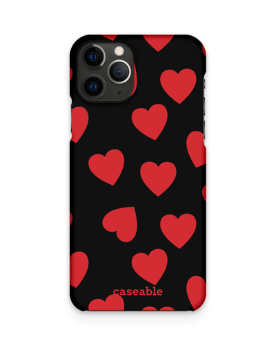Repeating Hearts Hardcase Handyhülle Apple iPhone 11 Pro