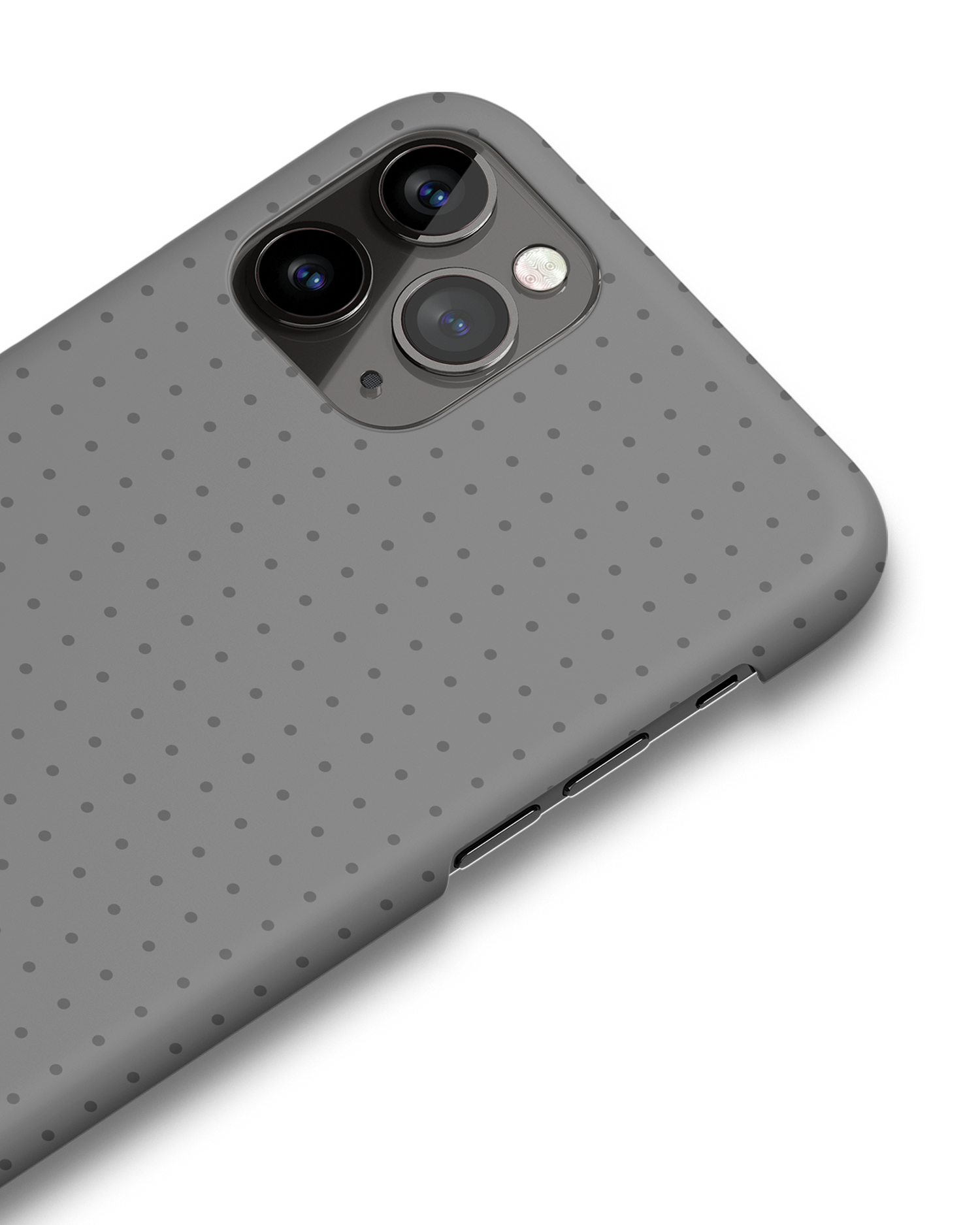 Dot Grid Grey Hardcase Handyhülle Apple iPhone 11 Pro Max: Detailansicht