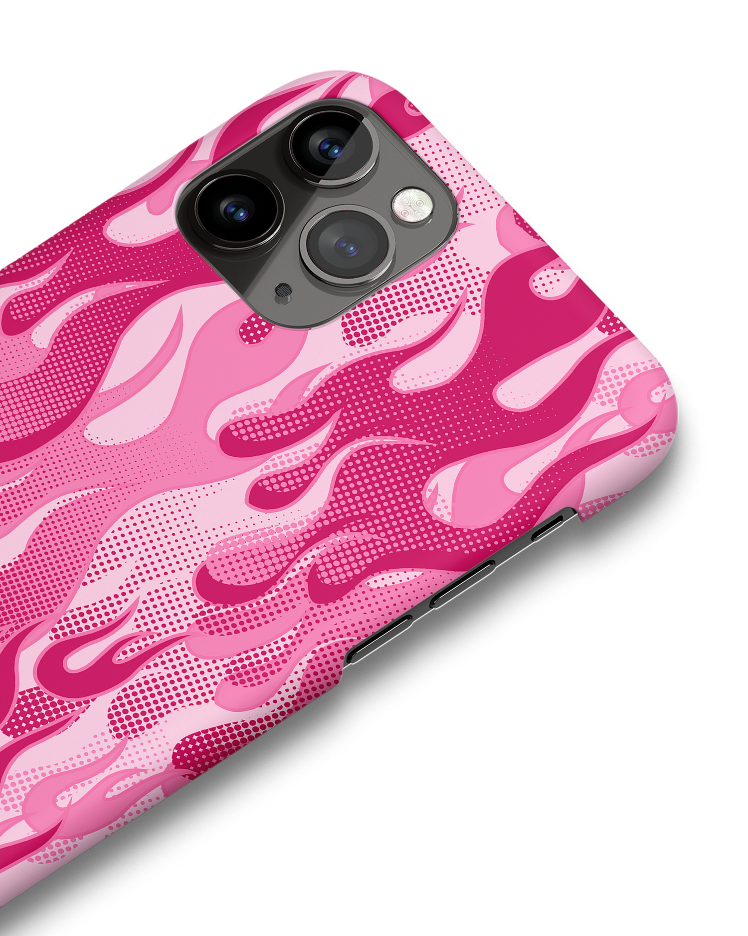 Pink Flames Hardcase Handyhülle Apple iPhone 11 Pro Max: Detailansicht