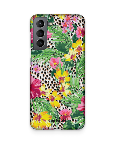 Tropical Cheetah Hardcase Handyhülle Samsung Galaxy S21 Plus