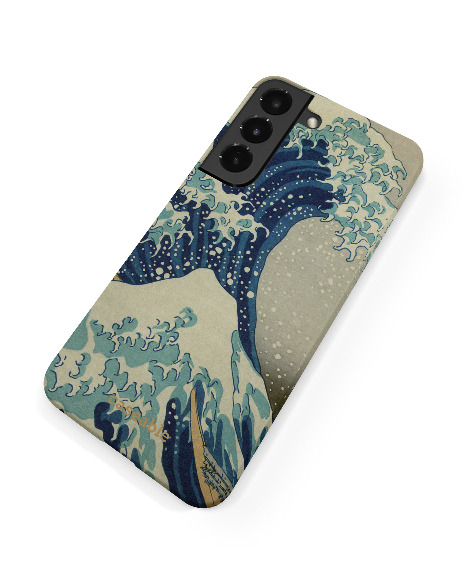 Great Wave Off Kanagawa By Hokusai Hardcase Handyhülle Samsung Galaxy S22 Plus 5G: Rückseite