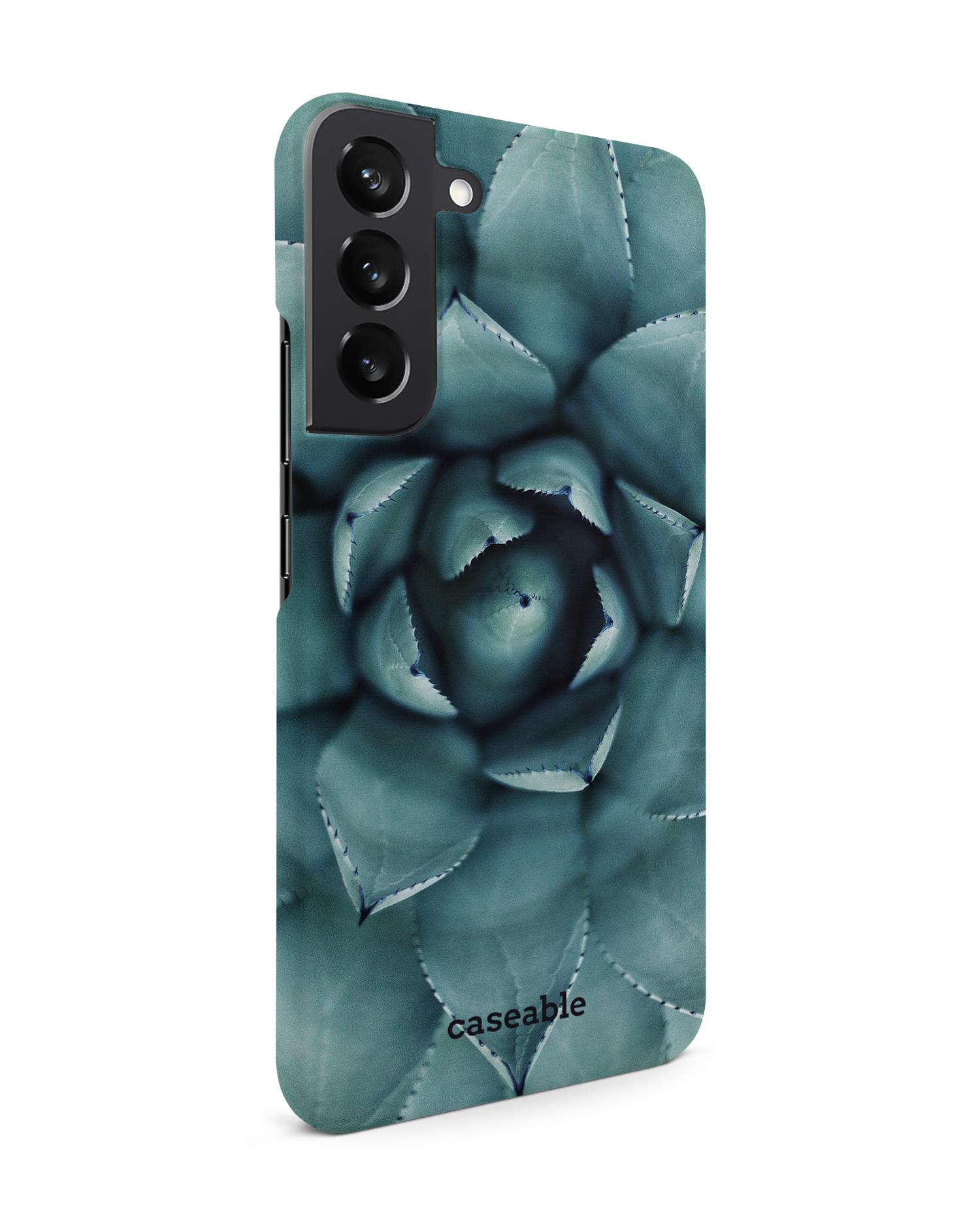 Beautiful Succulent Hardcase Handyhülle Samsung Galaxy S22 Plus 5G: Seitenansicht links