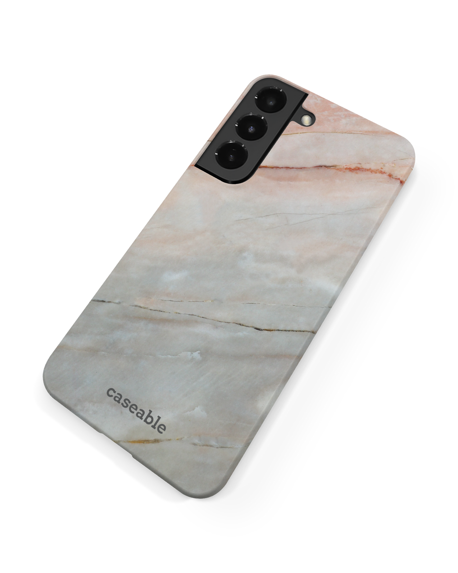 Mother of Pearl Marble Hardcase Handyhülle Samsung Galaxy S22 Plus 5G: Rückseite