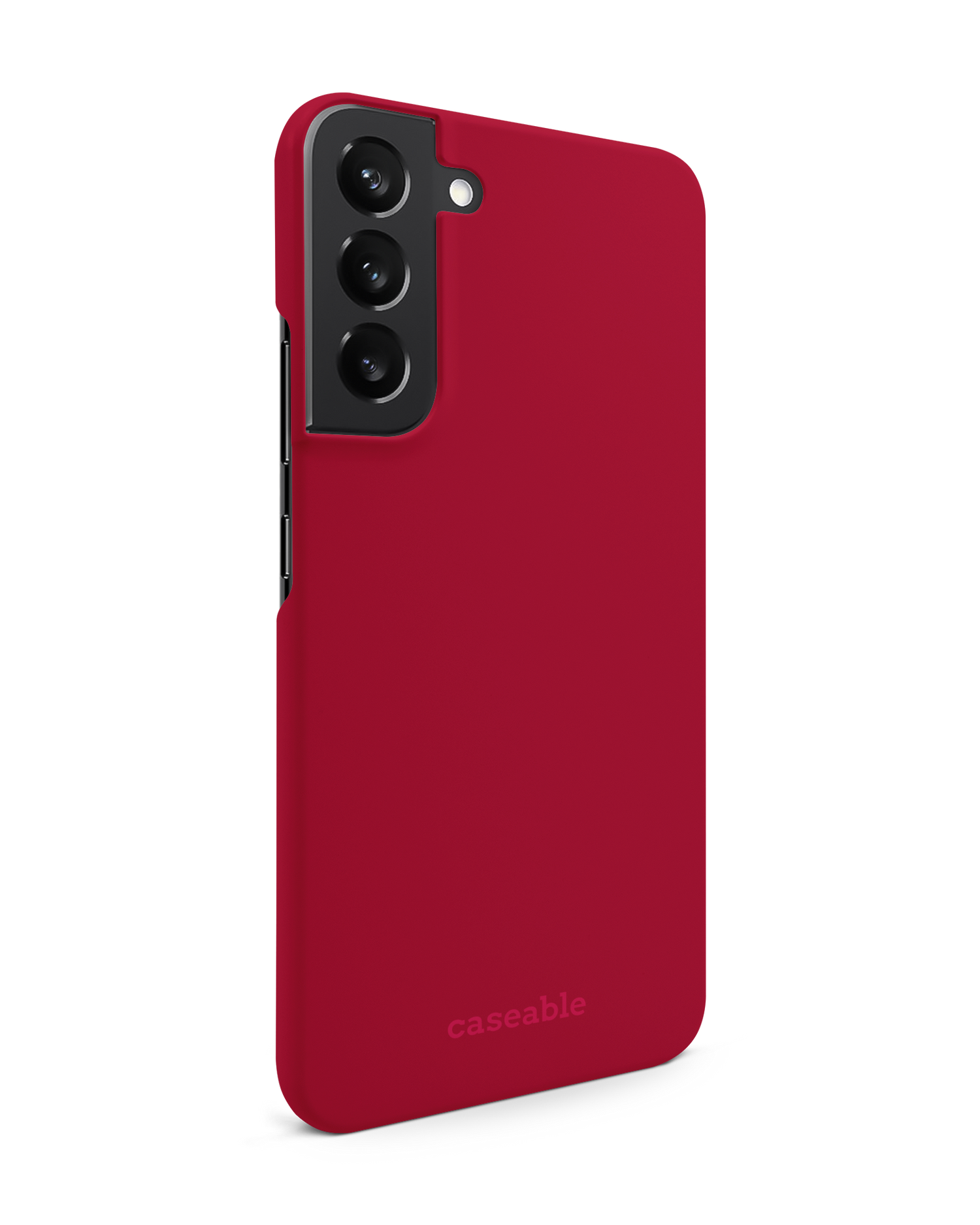 RED Hardcase Handyhülle Samsung Galaxy S22 Plus 5G: Seitenansicht links