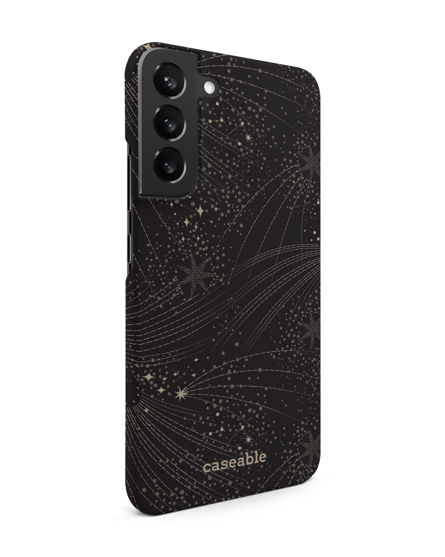 Make a Wish Star Hardcase Handyhülle Samsung Galaxy S22 Plus 5G: Seitenansicht links