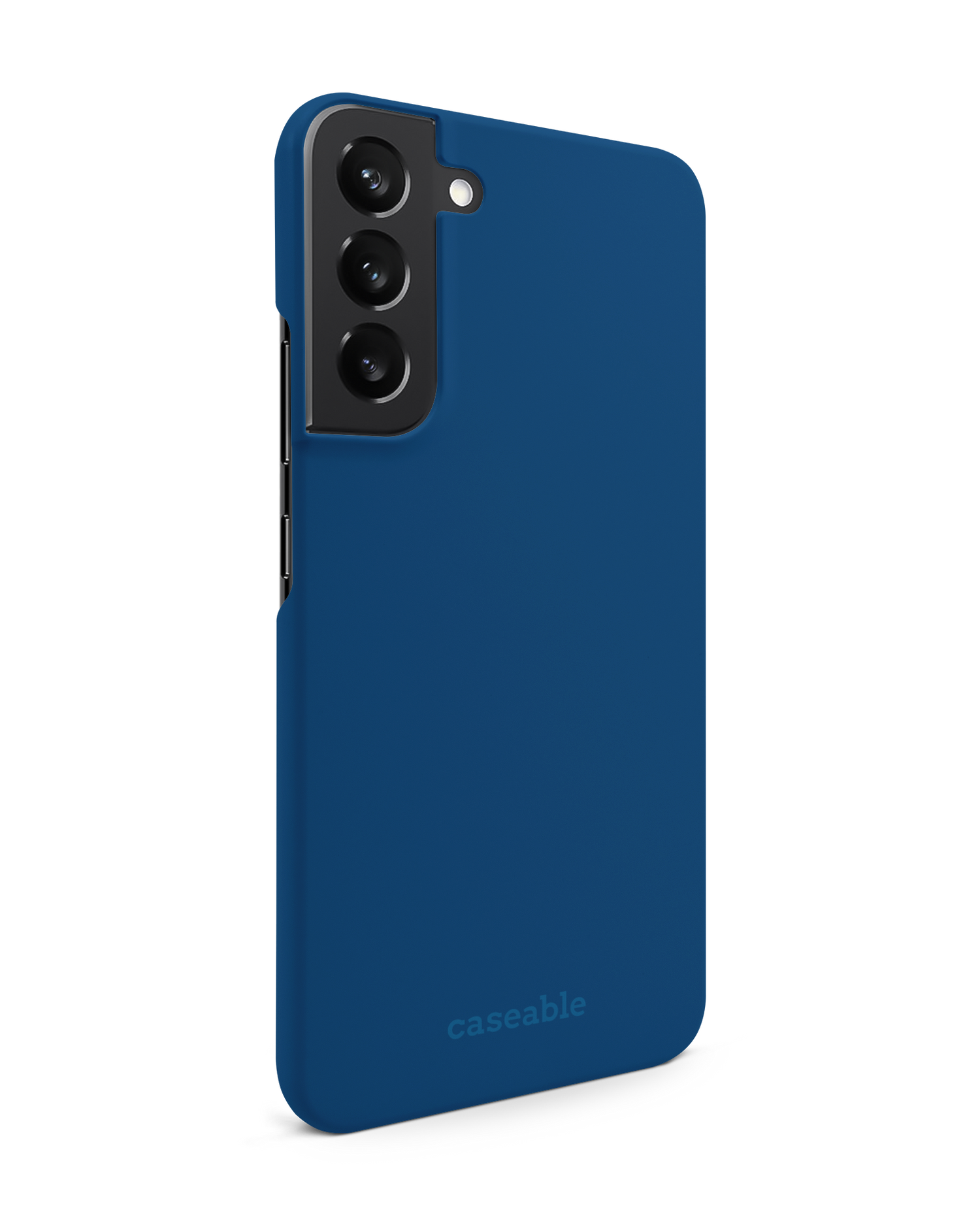 CLASSIC BLUE Hardcase Handyhülle Samsung Galaxy S22 Plus 5G: Seitenansicht links