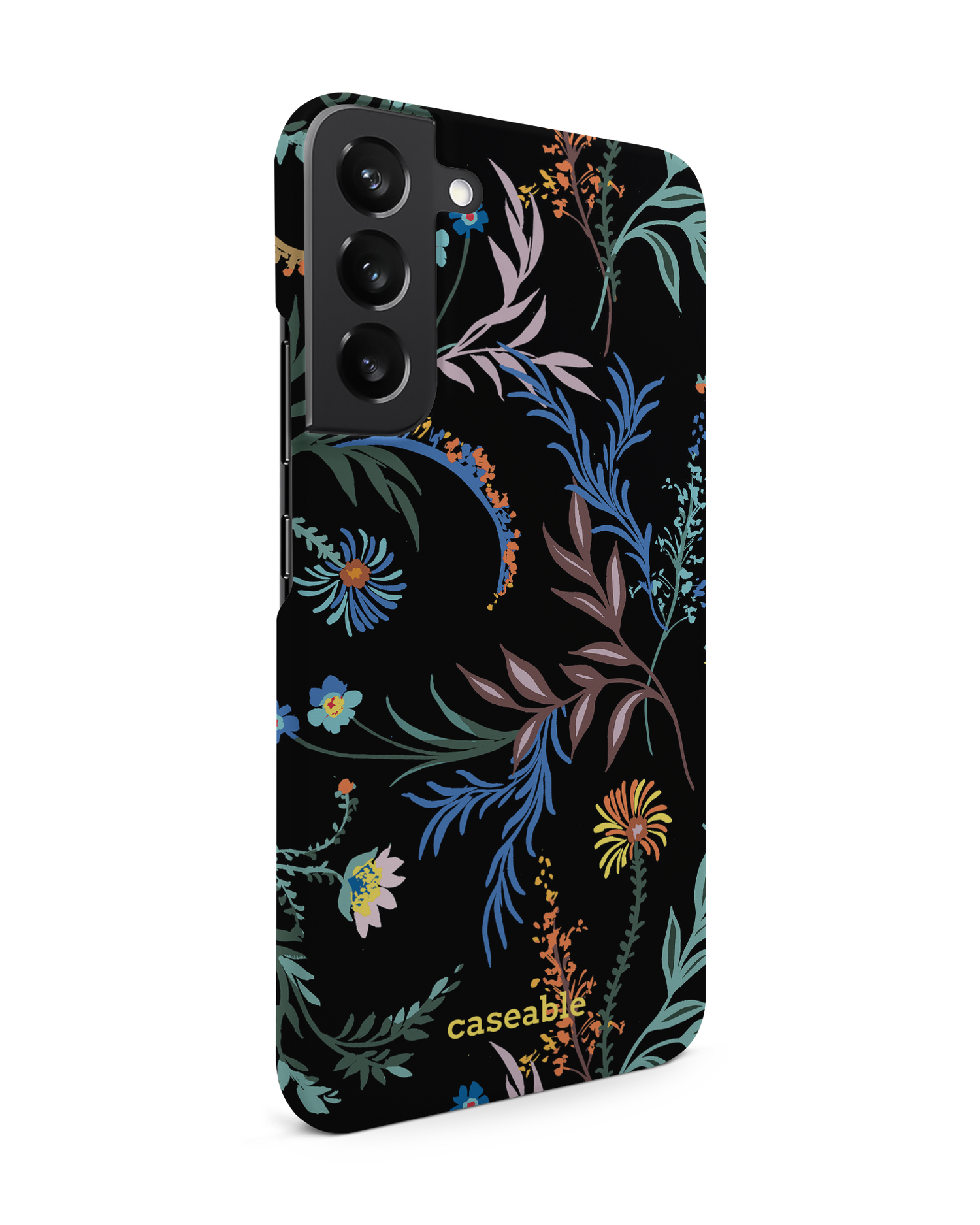 Woodland Spring Floral Hardcase Handyhülle Samsung Galaxy S22 Plus 5G: Seitenansicht links
