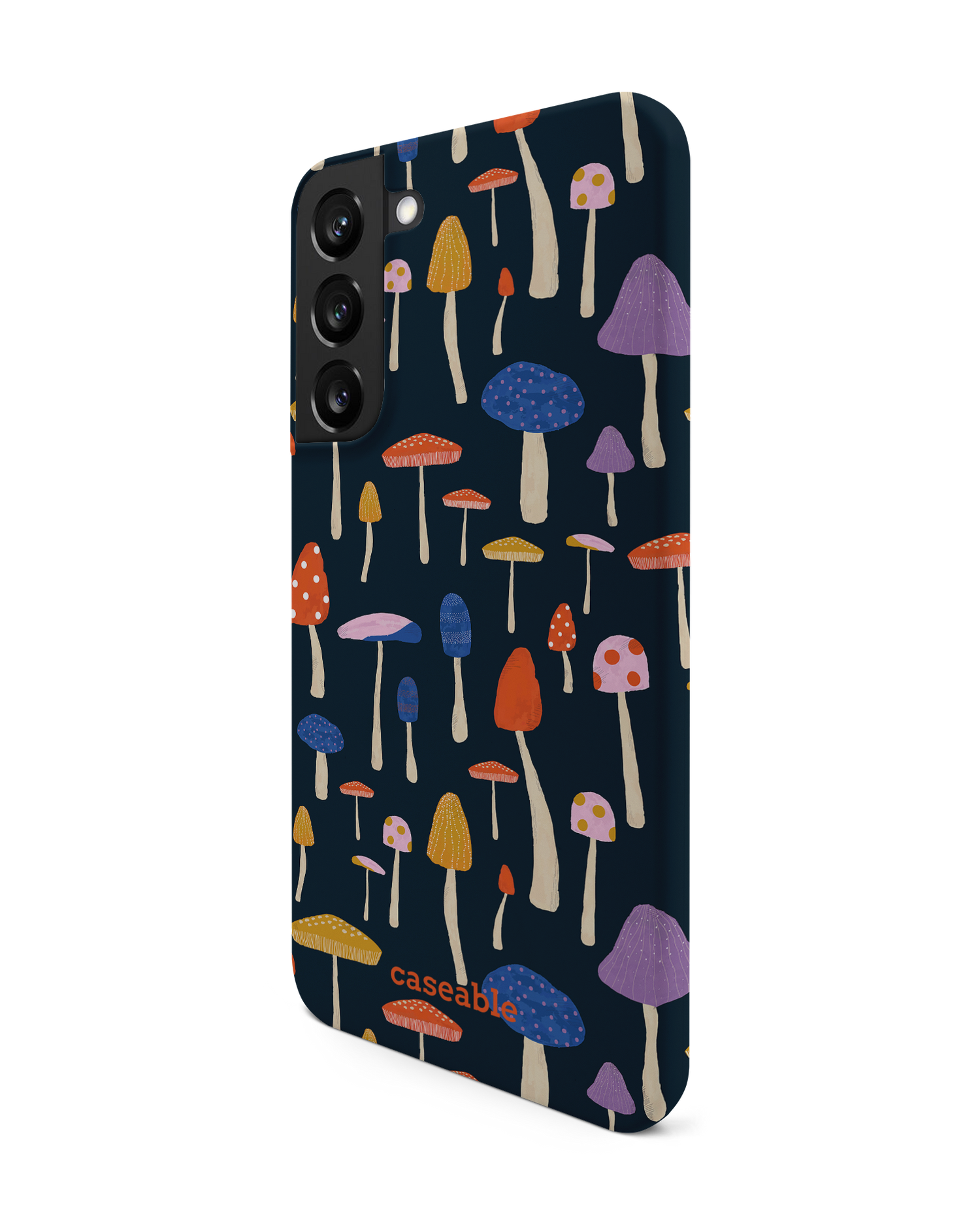 Mushroom Delights Hardcase Handyhülle Samsung Galaxy S22 Plus 5G: Seitenansicht rechts
