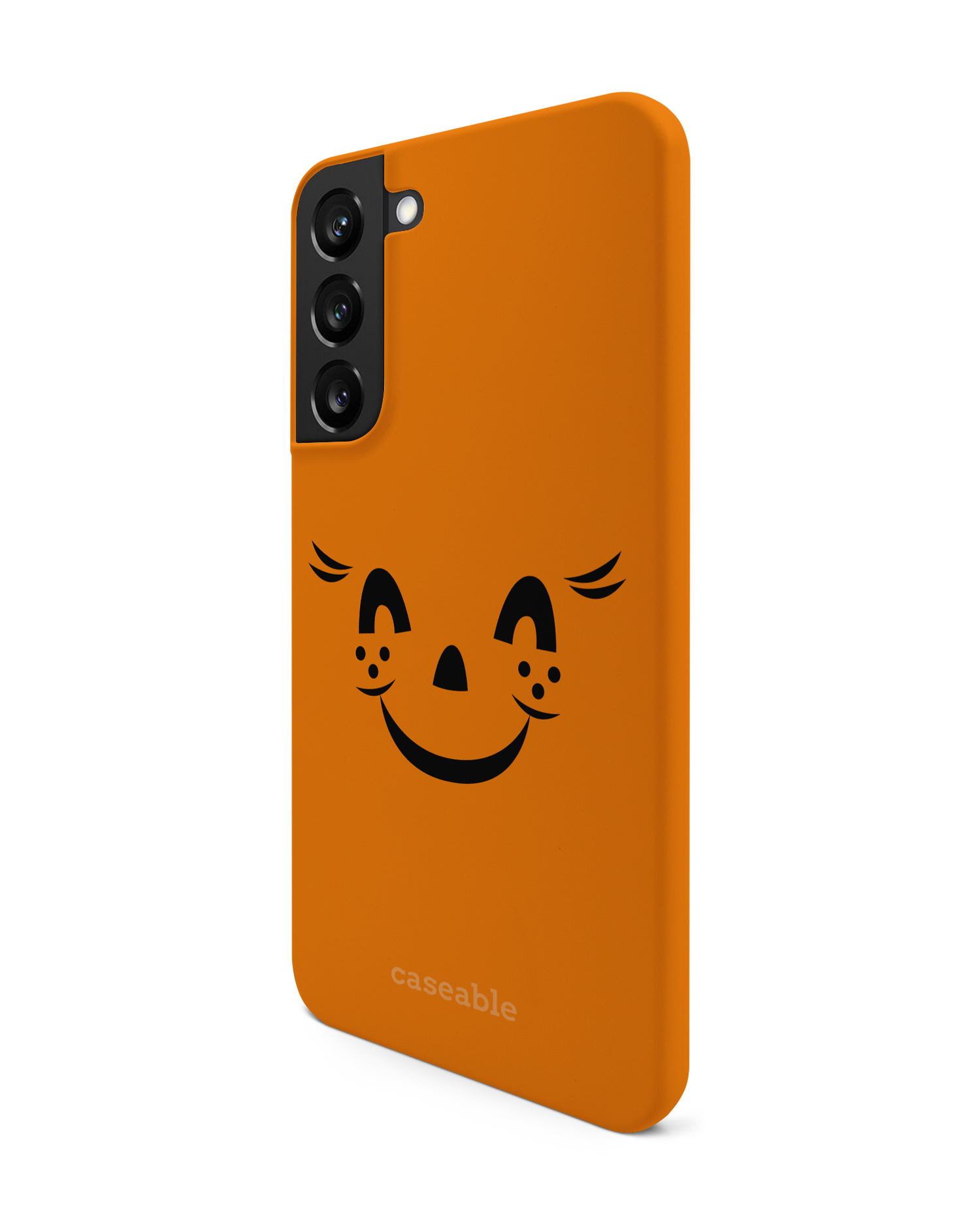 Pumpkin Smiles Hardcase Handyhülle Samsung Galaxy S22 Plus 5G: Seitenansicht rechts