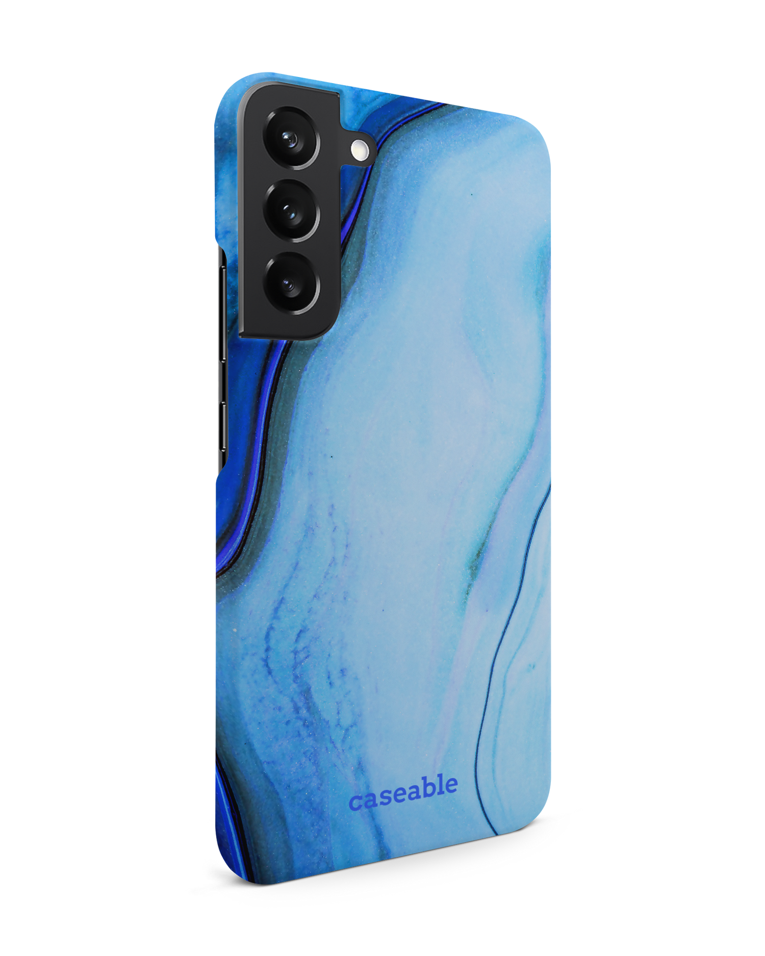 Cool Blues Hardcase Handyhülle Samsung Galaxy S22 Plus 5G: Seitenansicht links