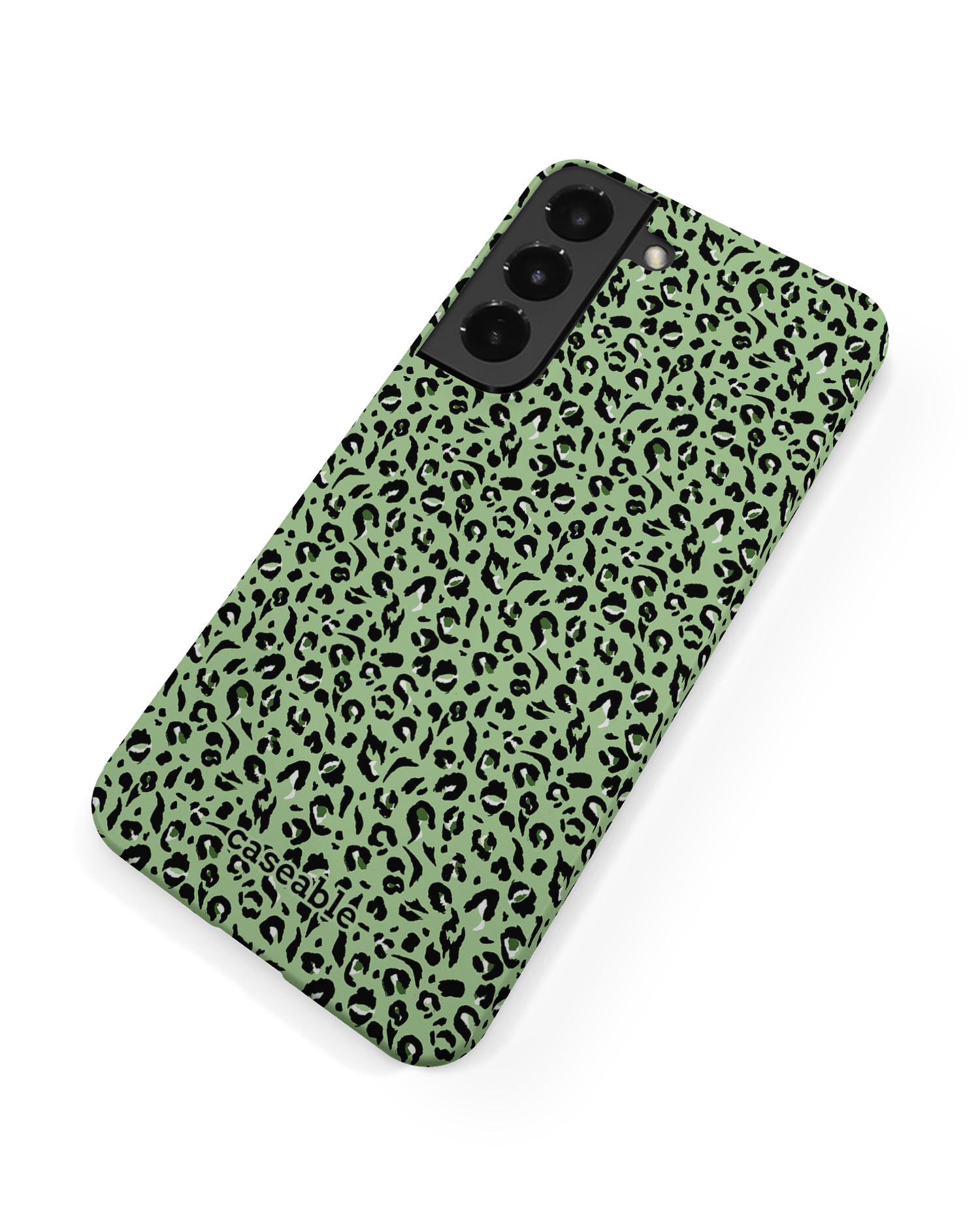 Mint Leopard Hardcase Handyhülle Samsung Galaxy S22 Plus 5G: Rückseite
