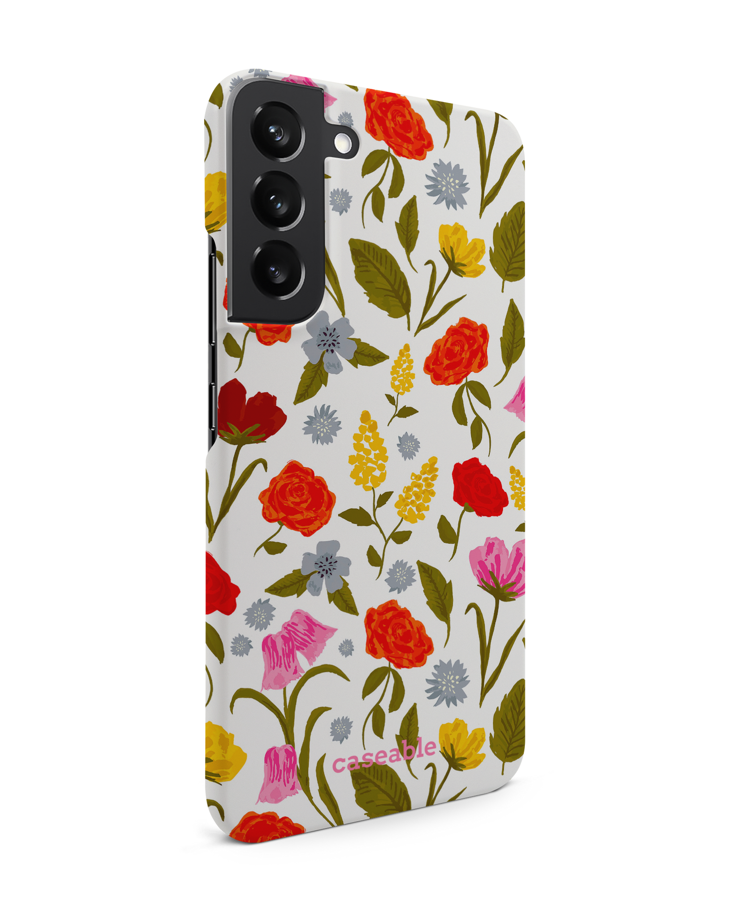 Botanical Beauties Hardcase Handyhülle Samsung Galaxy S22 Plus 5G: Seitenansicht links