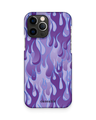 Purple Flames Hardcase Handyhülle Apple iPhone 12 Pro Max