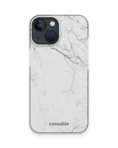 White Marble Hardcase Handyhülle Apple iPhone 13 mini