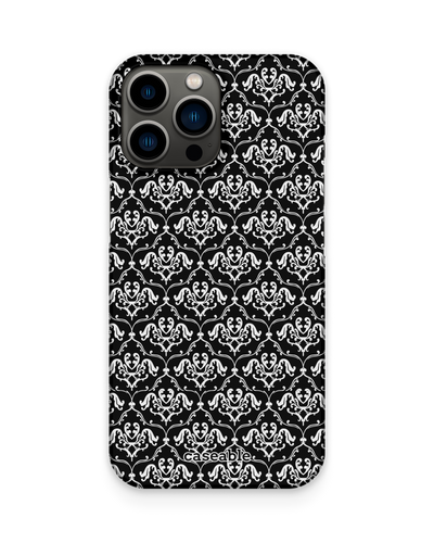 Black French Lillies Hardcase Handyhülle Apple iPhone 13 Pro Max