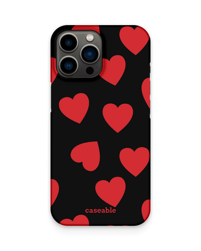 Repeating Hearts Hardcase Handyhülle Apple iPhone 13 Pro Max