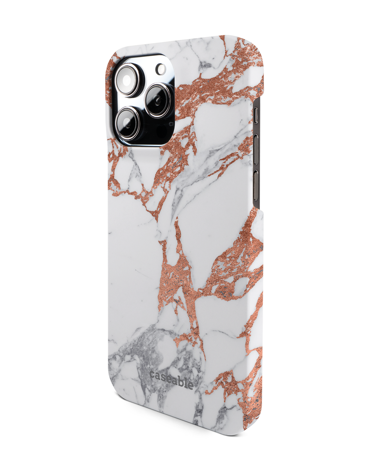 Marble Mix Hardcase Handyhülle für Apple iPhone 14 Pro Max: Seitenansicht rechts