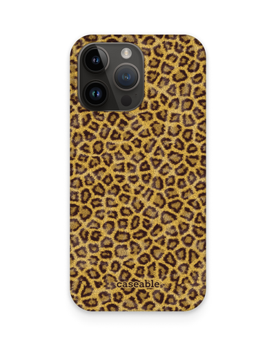 Leopard Skin Hardcase Handyhülle für Apple iPhone 14 Pro Max