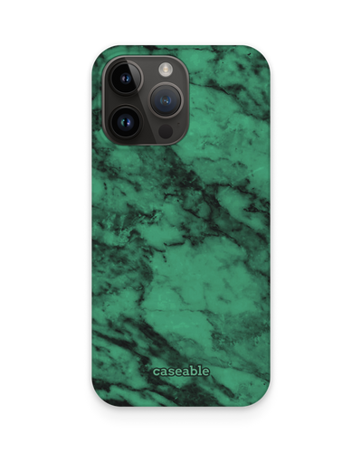 Green Marble Hardcase Handyhülle für Apple iPhone 15 Pro Max