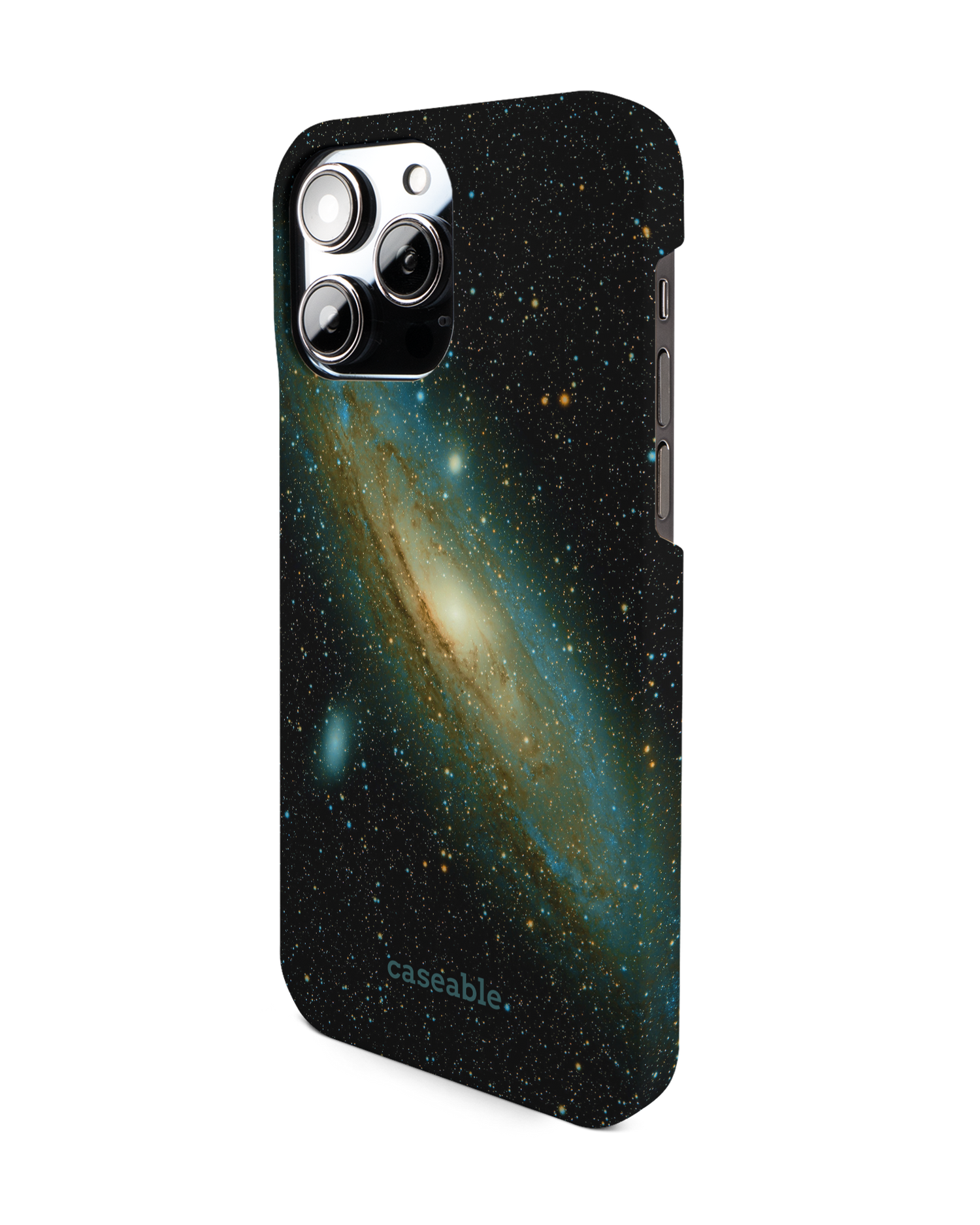 Outer Space Hardcase Handyhülle für Apple iPhone 14 Pro Max: Seitenansicht rechts