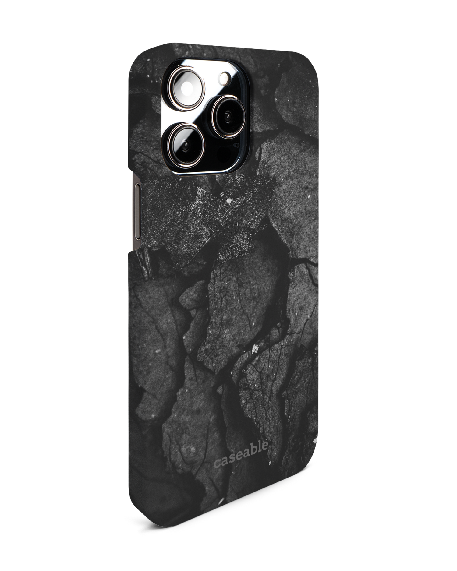 Carbon Hardcase Handyhülle für Apple iPhone 14 Pro Max: Seitenansicht links