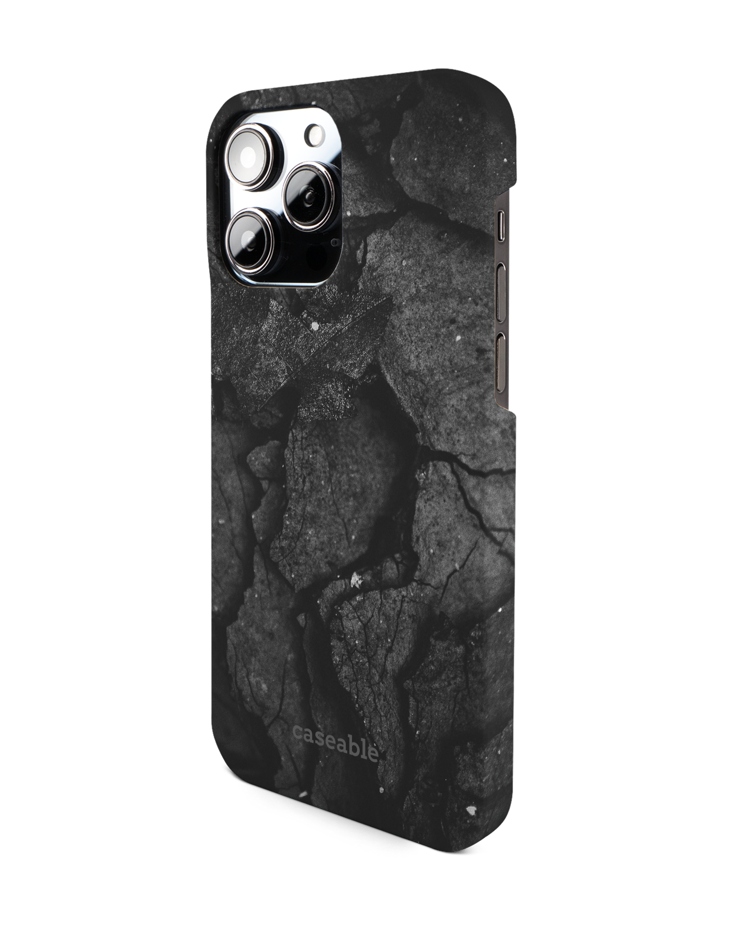 Carbon Hardcase Handyhülle für Apple iPhone 14 Pro Max: Seitenansicht rechts