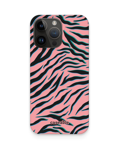 Pink Zebra Hardcase Handyhülle für Apple iPhone 14 Pro Max