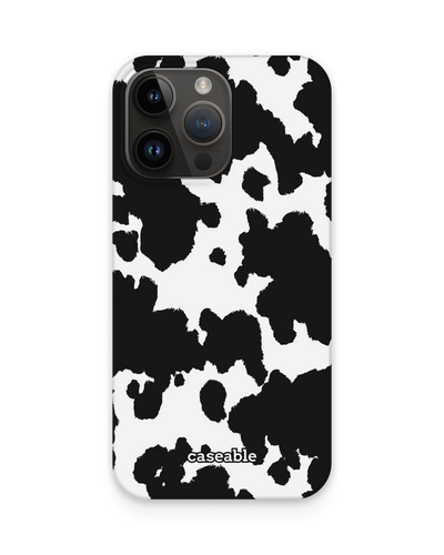 Cow Print Hardcase Handyhülle für Apple iPhone 15 Pro Max