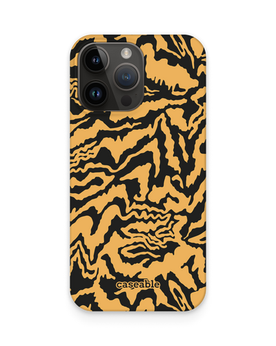 Warped Tiger Stripes Hardcase Handyhülle für Apple iPhone 14 Pro Max