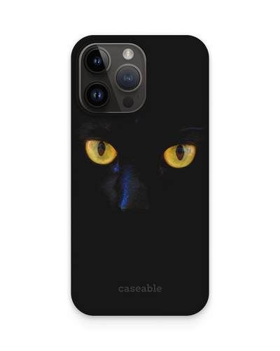 Black Cat Hardcase Handyhülle für Apple iPhone 15 Pro Max