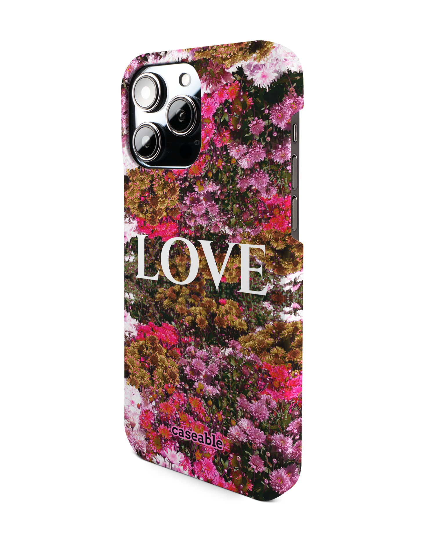 Luxe Love Hardcase Handyhülle für Apple iPhone 14 Pro Max: Seitenansicht rechts