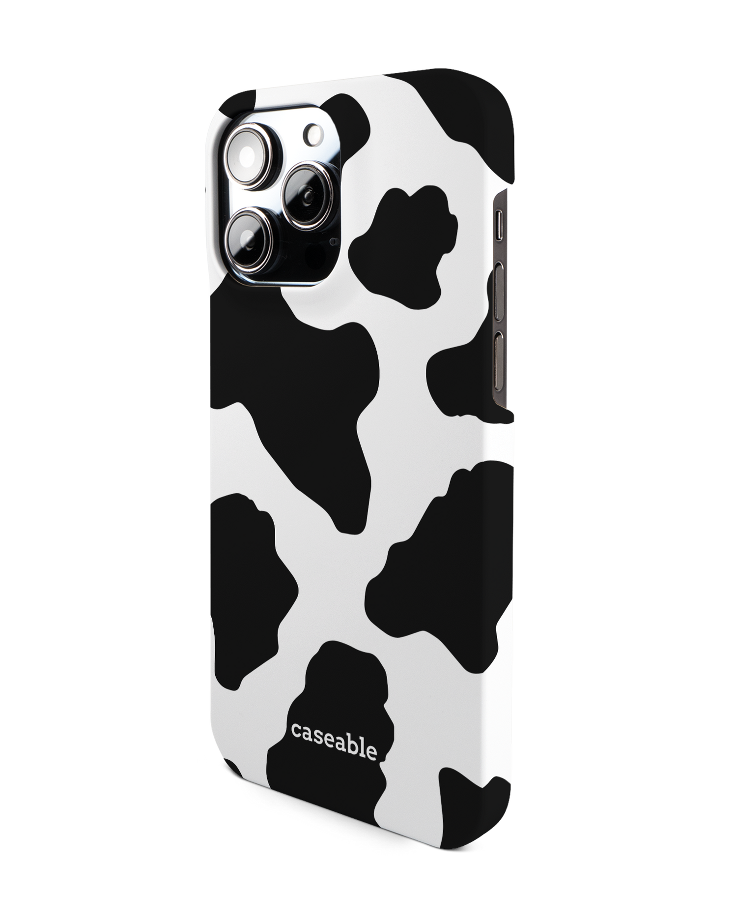 Cow Print 2 Hardcase Handyhülle für Apple iPhone 14 Pro Max: Seitenansicht rechts