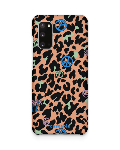Leopard Peace Palms Hardcase Handyhülle Samsung Galaxy S20