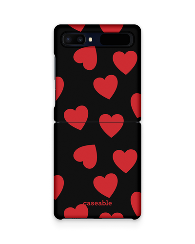 Repeating Hearts Hardcase Handyhülle Samsung Galaxy Z Flip