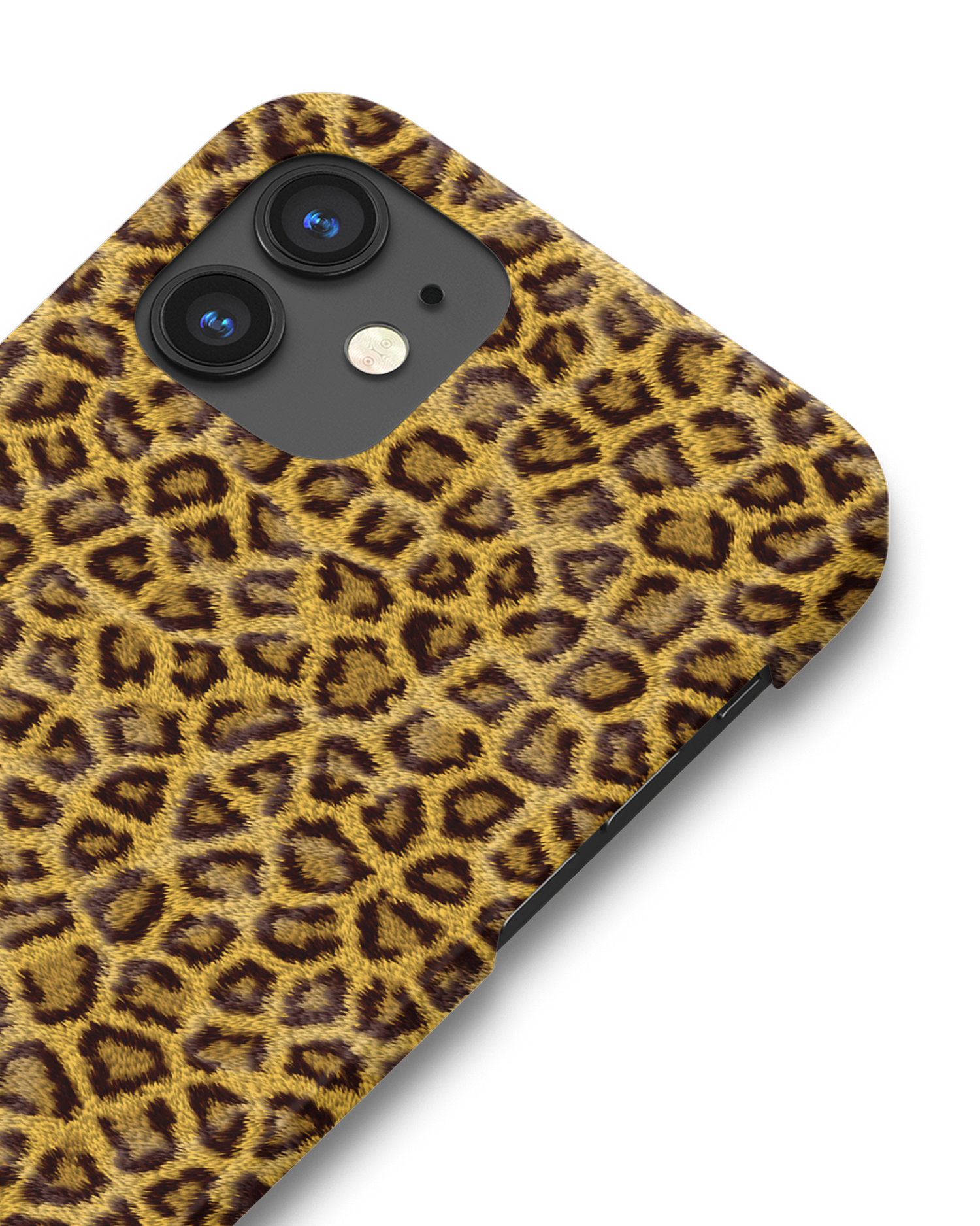 Leopard Skin Hardcase Handyhülle Apple iPhone 12 mini: Detailansicht