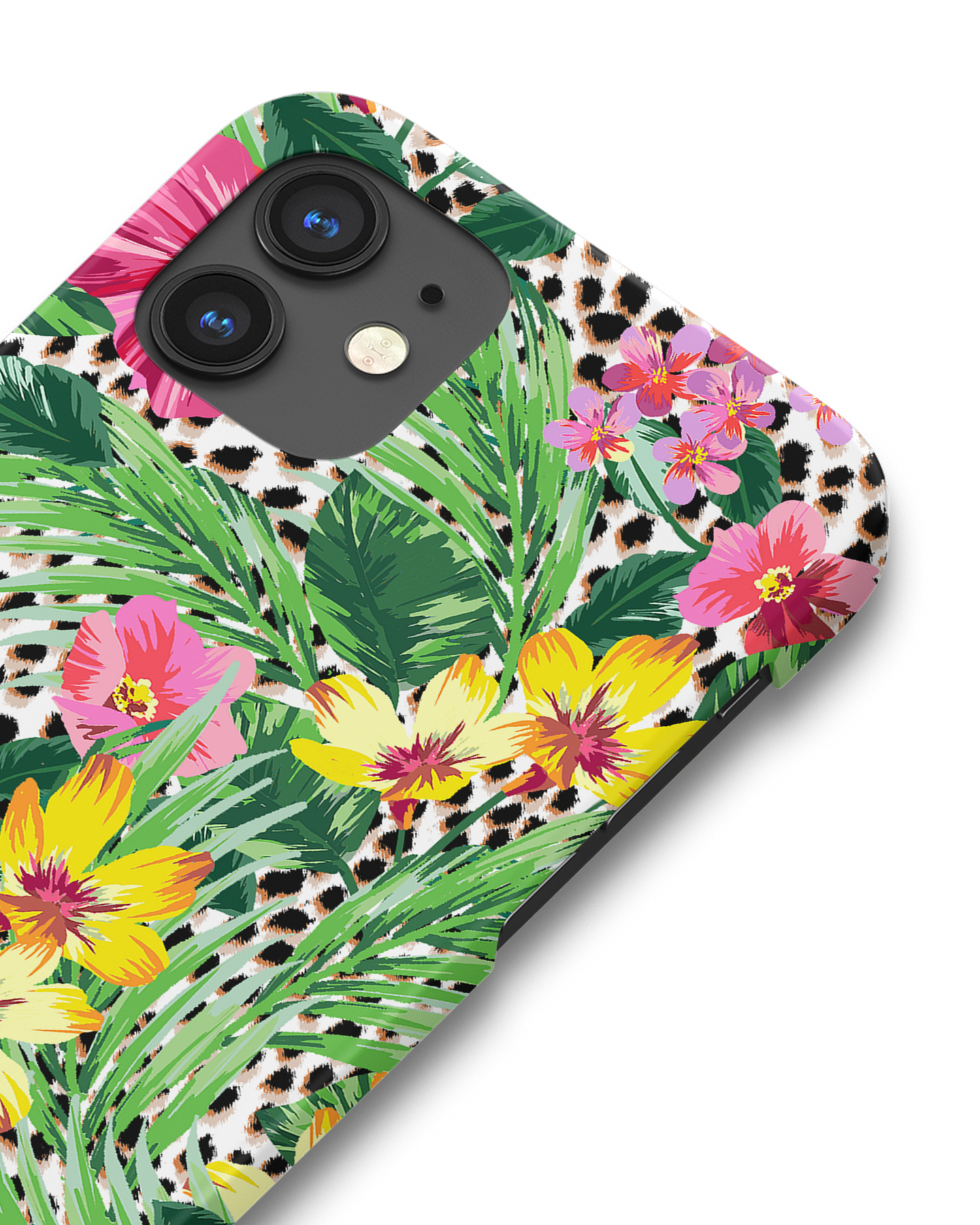 Tropical Cheetah Hardcase Handyhülle Apple iPhone 12 mini: Detailansicht