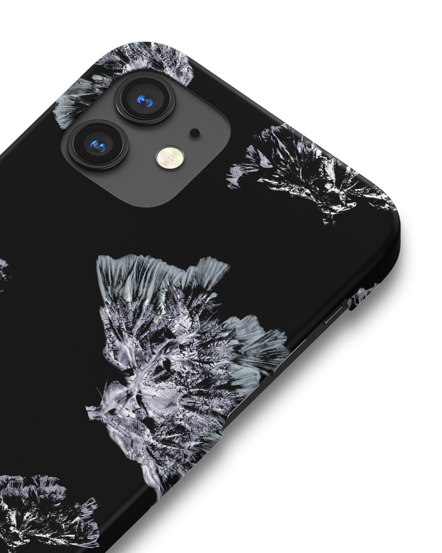 Silver Petals Hardcase Handyhülle Apple iPhone 12 mini: Detailansicht