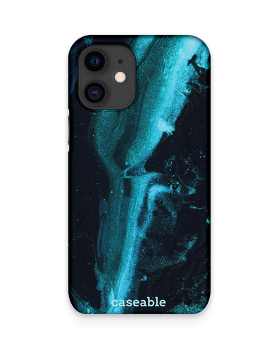 Deep Turquoise Sparkle Hardcase Handyhülle Apple iPhone 12 mini