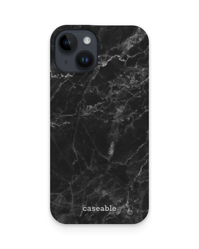 Midnight Marble Hardcase Handyhülle für Apple iPhone 15