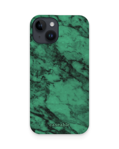 Green Marble Hardcase Handyhülle für Apple iPhone 14