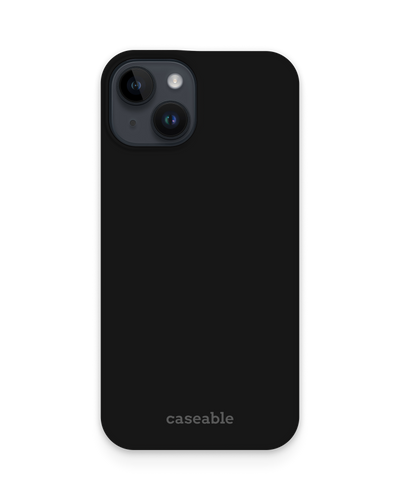 BLACK Hardcase Handyhülle für Apple iPhone 15