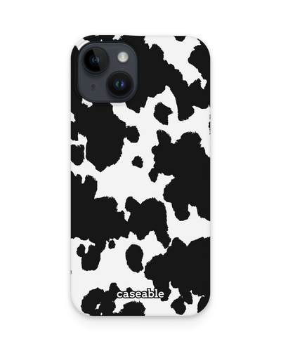 Cow Print Hardcase Handyhülle für Apple iPhone 14