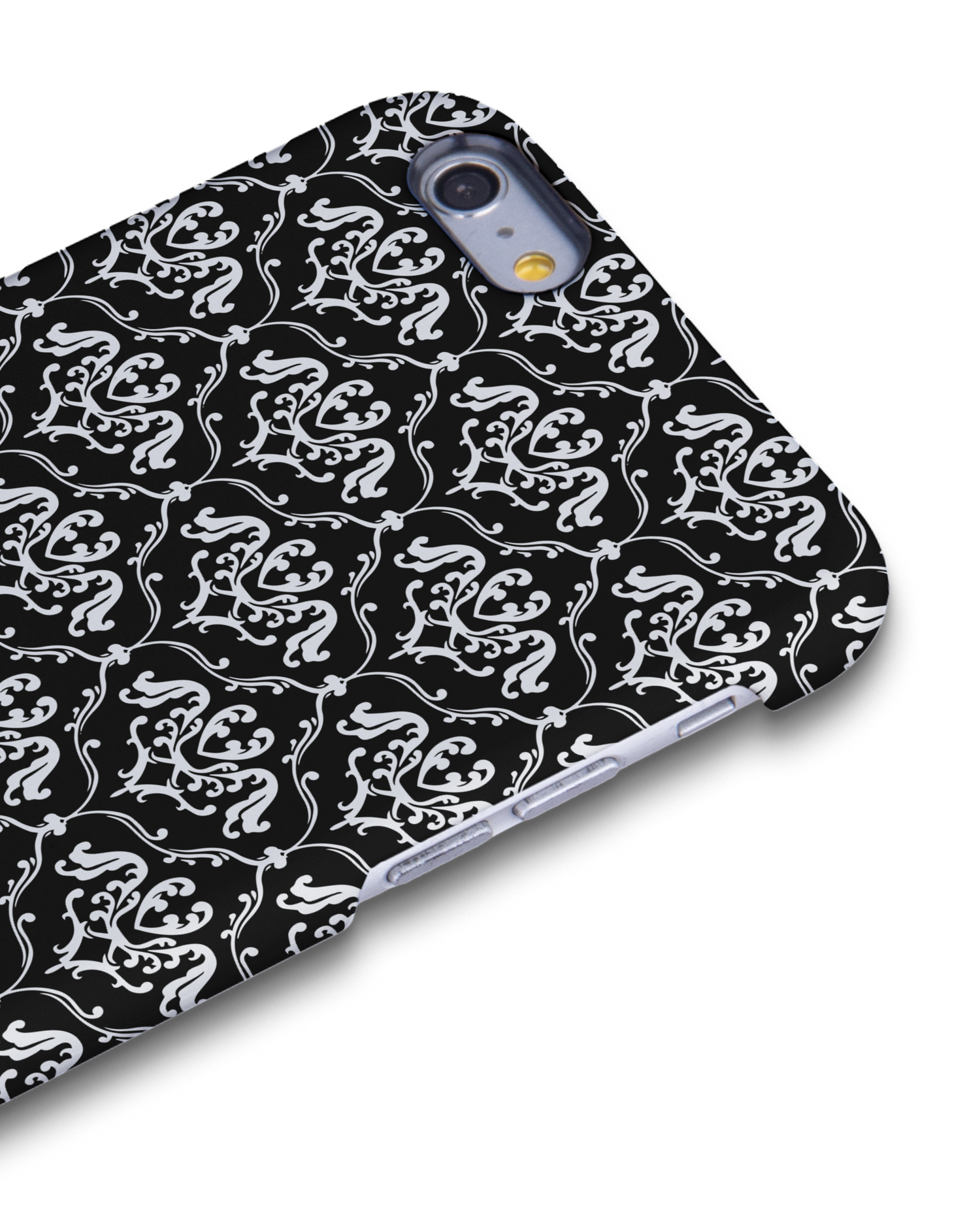 Black French Lillies Hardcase Handyhülle Apple iPhone 6 Plus, Apple iPhone 6s Plus: Detailansicht