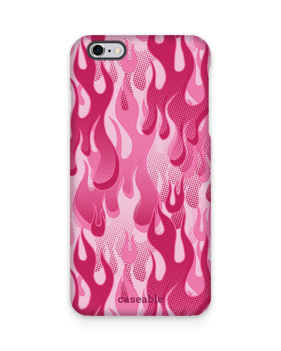 Pink Flames Hardcase Handyhülle Apple iPhone 6 Plus, Apple iPhone 6s Plus
