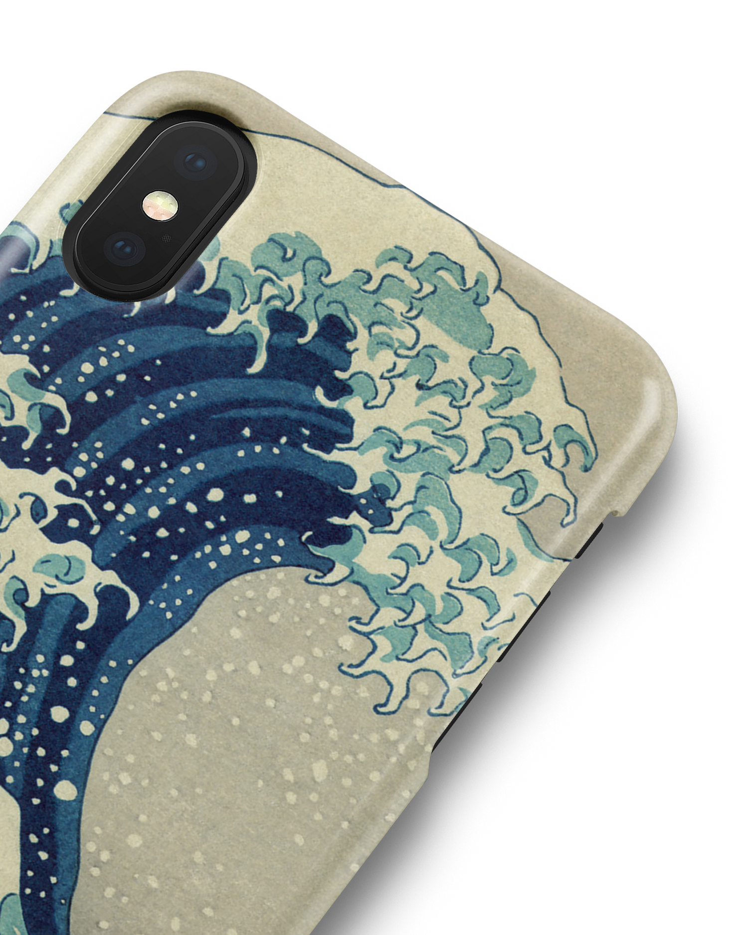Great Wave Off Kanagawa By Hokusai Hardcase Handyhülle Apple iPhone X, Apple iPhone XS: Detailansicht