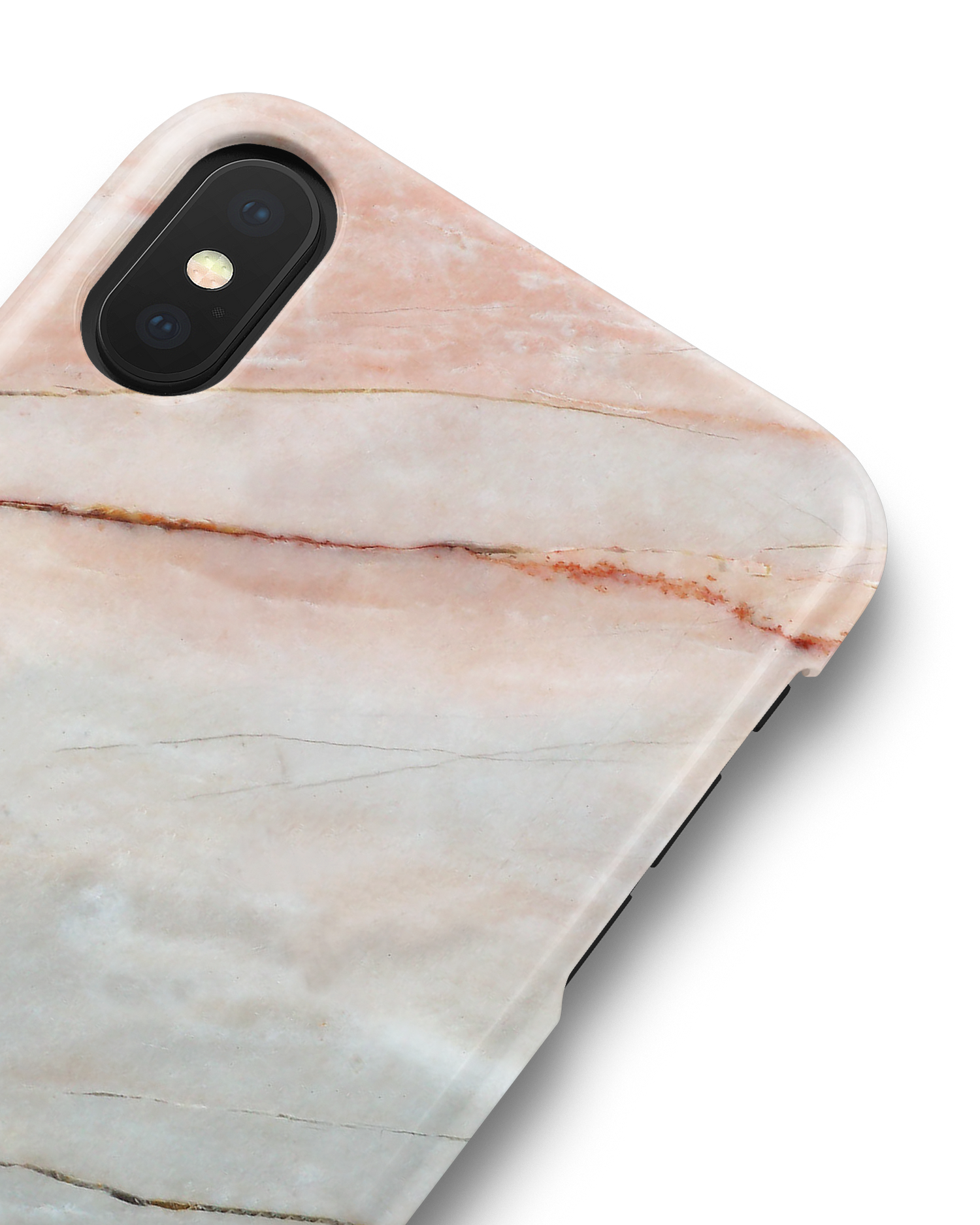 Mother of Pearl Marble Hardcase Handyhülle Apple iPhone X, Apple iPhone XS: Detailansicht