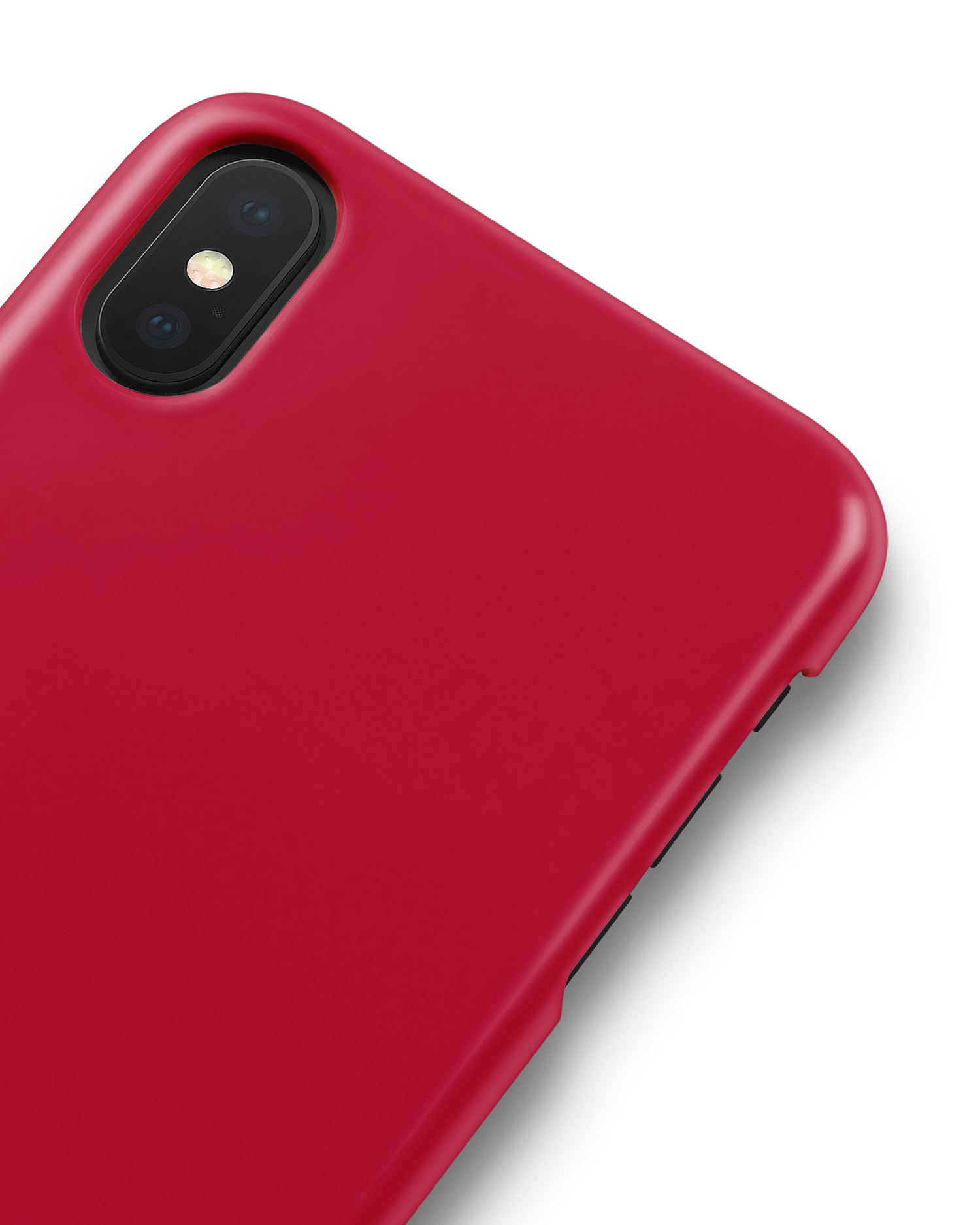 RED Hardcase Handyhülle Apple iPhone X, Apple iPhone XS: Detailansicht