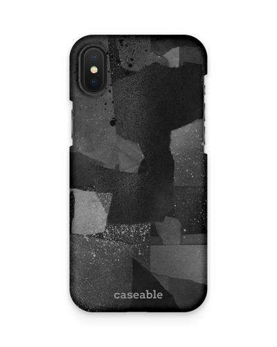 Torn Paper Collage Hardcase Handyhülle Apple iPhone X, Apple iPhone XS